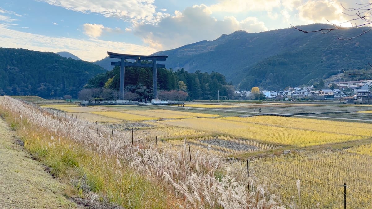 Das Grosse Torii von Hongu