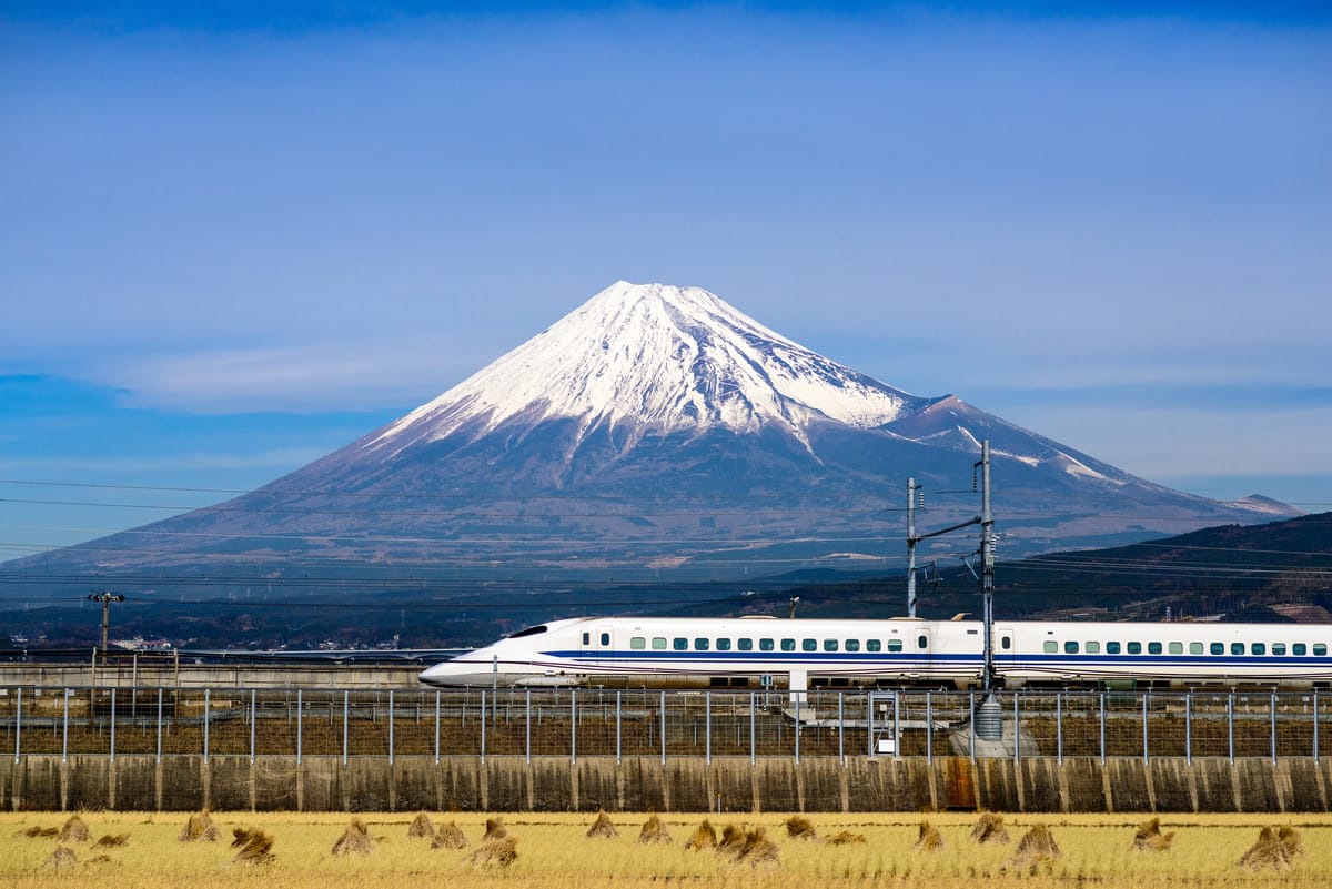 Reisezeit von Tokio nach Osaka: gestern und heute