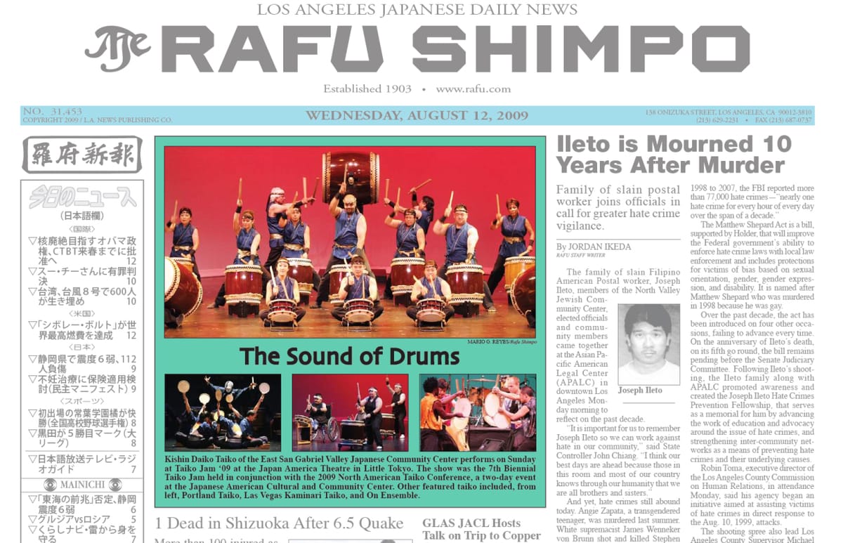 Ein Zeitzeuge der japanisch-amerikanischen Geschichte: Die «Rafu Shimpo» kämpft mit Geldsorgen.