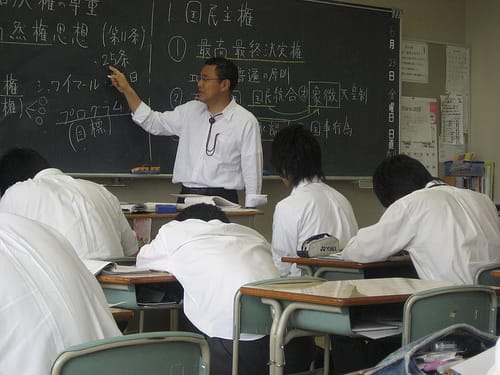 Japans Schüler mögen es konservativ