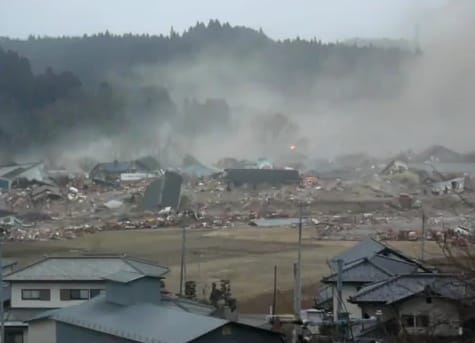 Die Zerstörungskraft des Tsunami