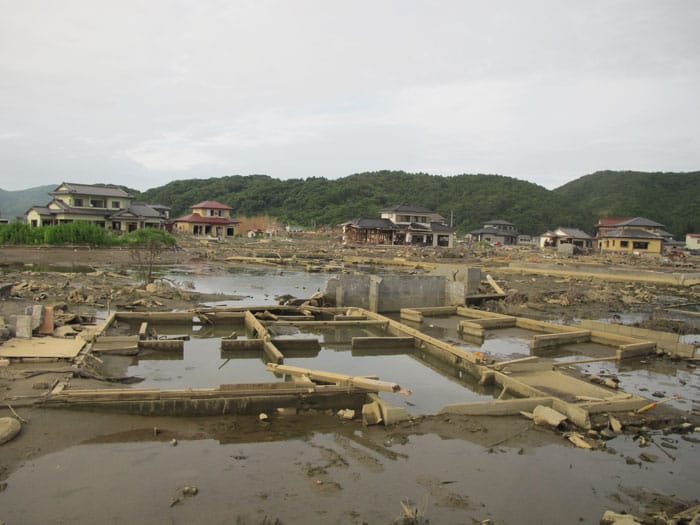 Vier Monate nach dem Tsunami