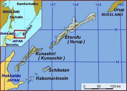 Südkorea auf den Kurilen