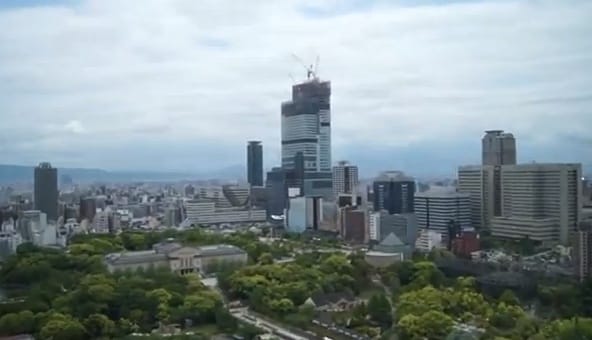 Das höchste Hochhaus Japans