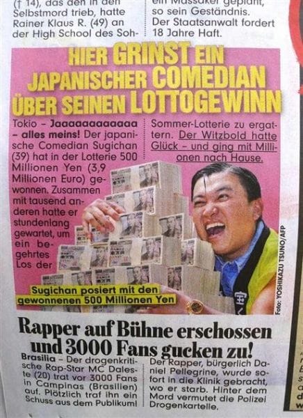 Die Falschmeldung der Bild.