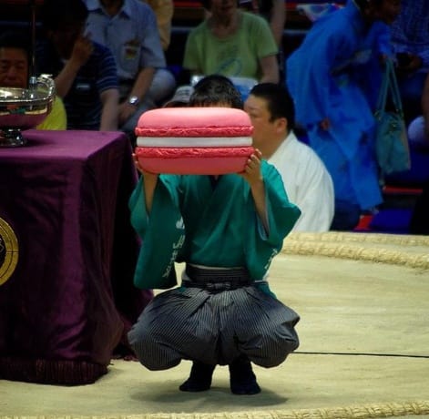 Ein gigantisches Macaron