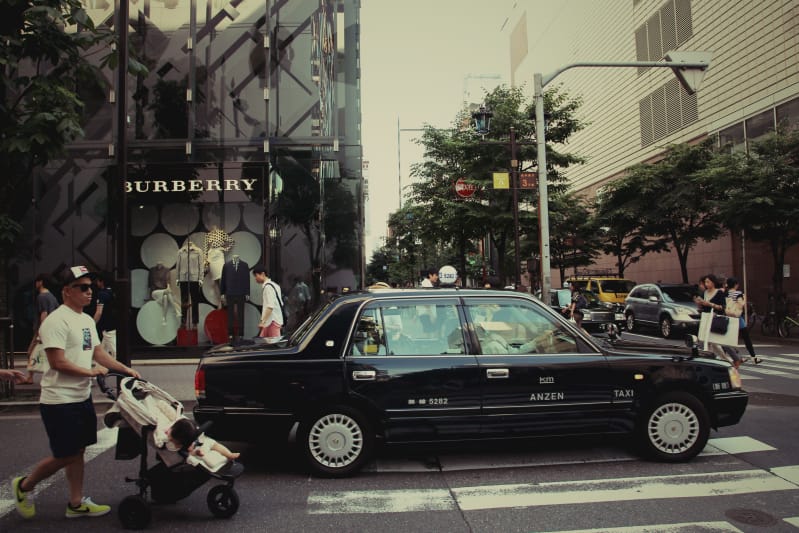 Taxis in Japan