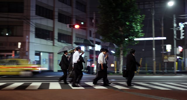 Der Arbeitstag eines Japaners