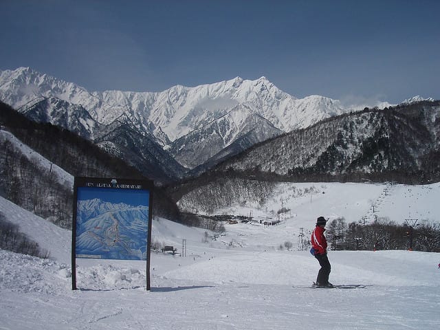 Skifahren in Japan