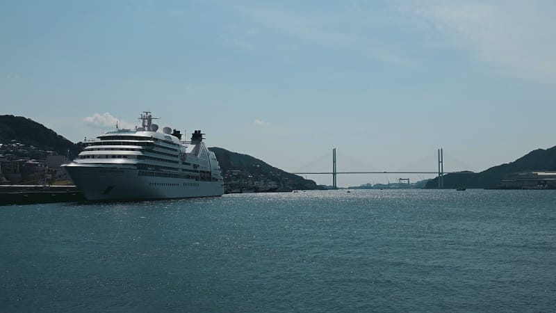 Mit dem Schiff nach Japan