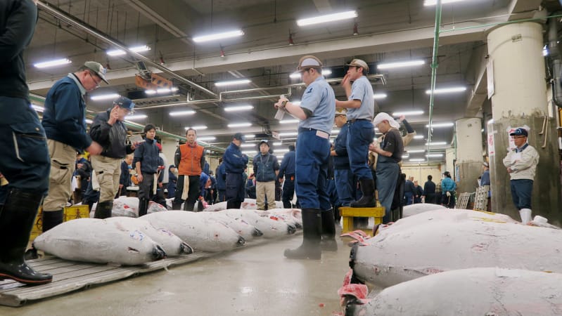 Der Tsukiji-Fischmarkt bleibt vorerst