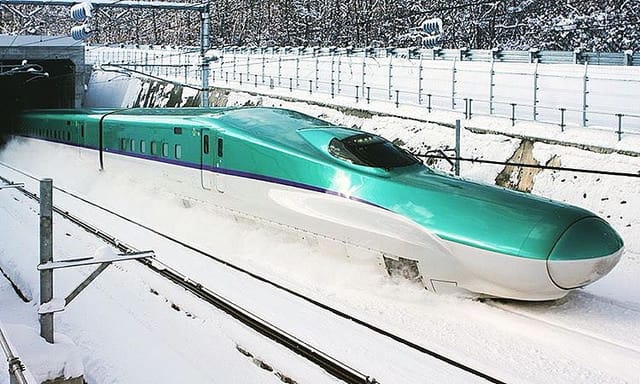 Viel Platz im Hokkaido-Shinkansen