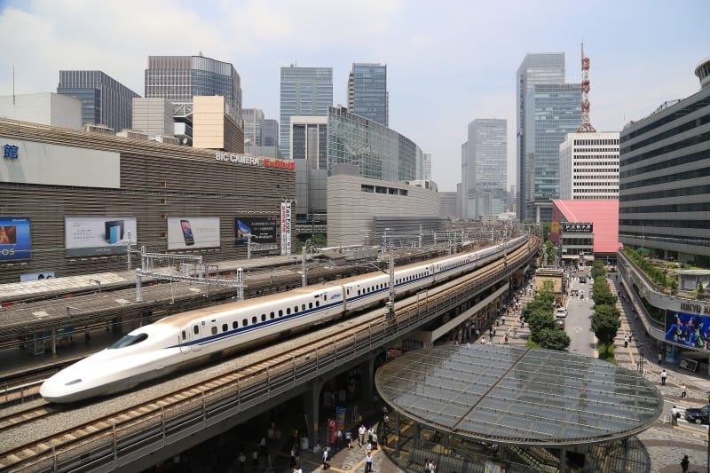 Online-Reservation für den Shinkansen