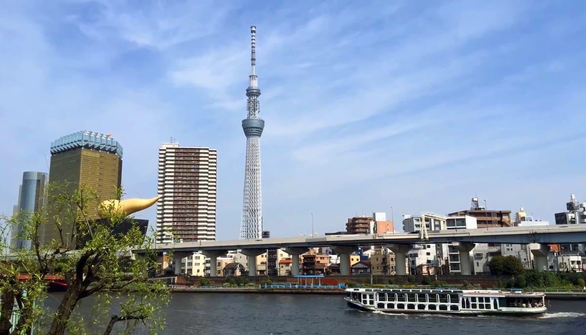 Tokios Wasserfluchtwege für Touristen