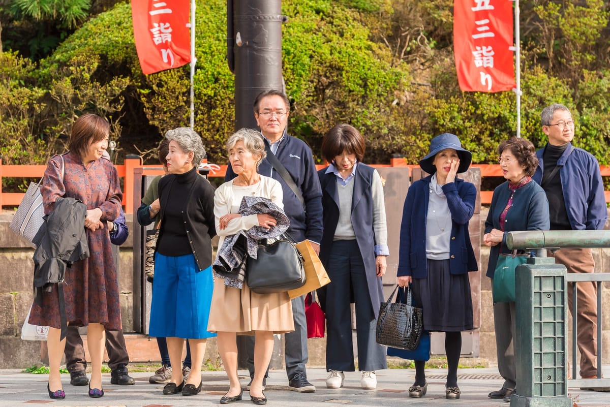 In Japan wird jede zweite Frau 90 Jahre alt