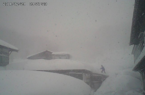 Wintereinbruch in Japan