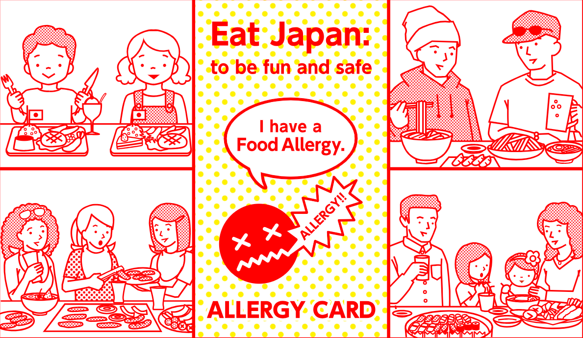 Essen: Die Allergie-Karte für Japan