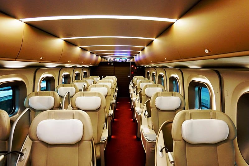 Ordinary, Green Car und GranClass: Die Shinkansen-Klassen