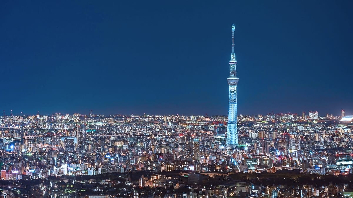 Skytree: Das 634 Meter hohe Wahrzeichen von Tokio