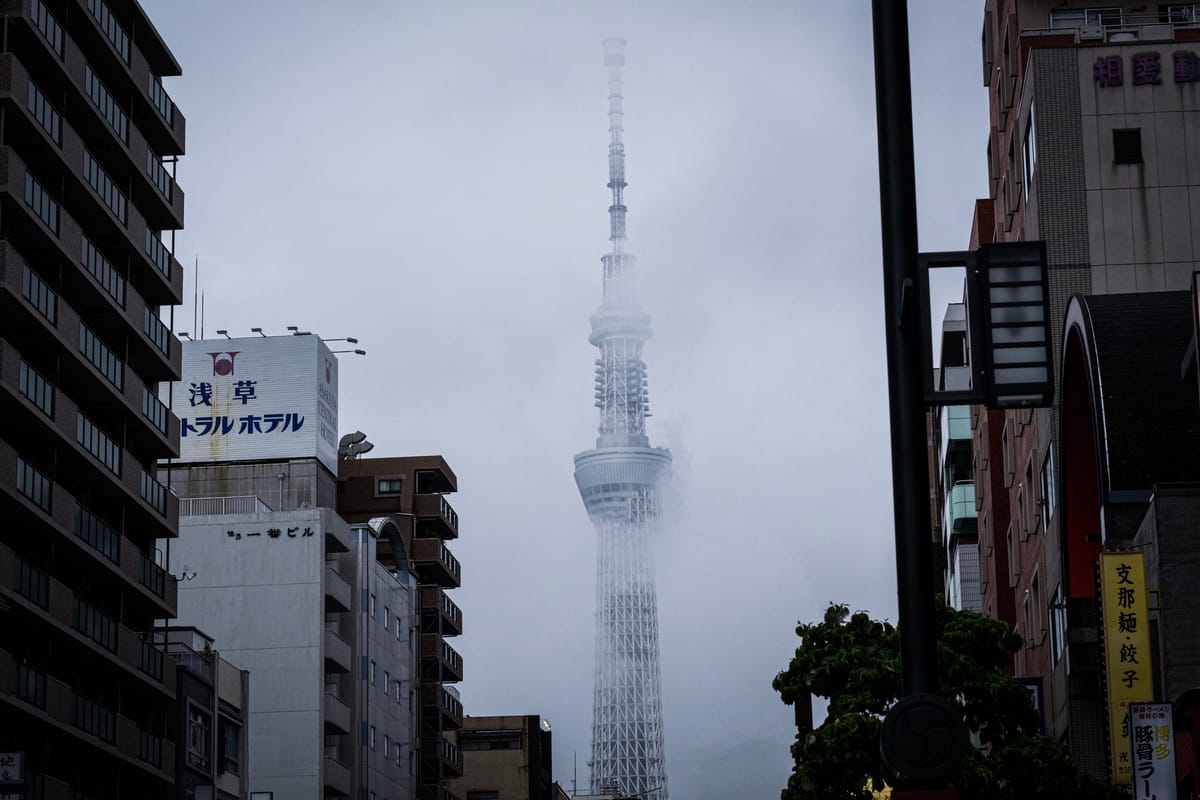 Tokio: Sommertage ohne Sonne