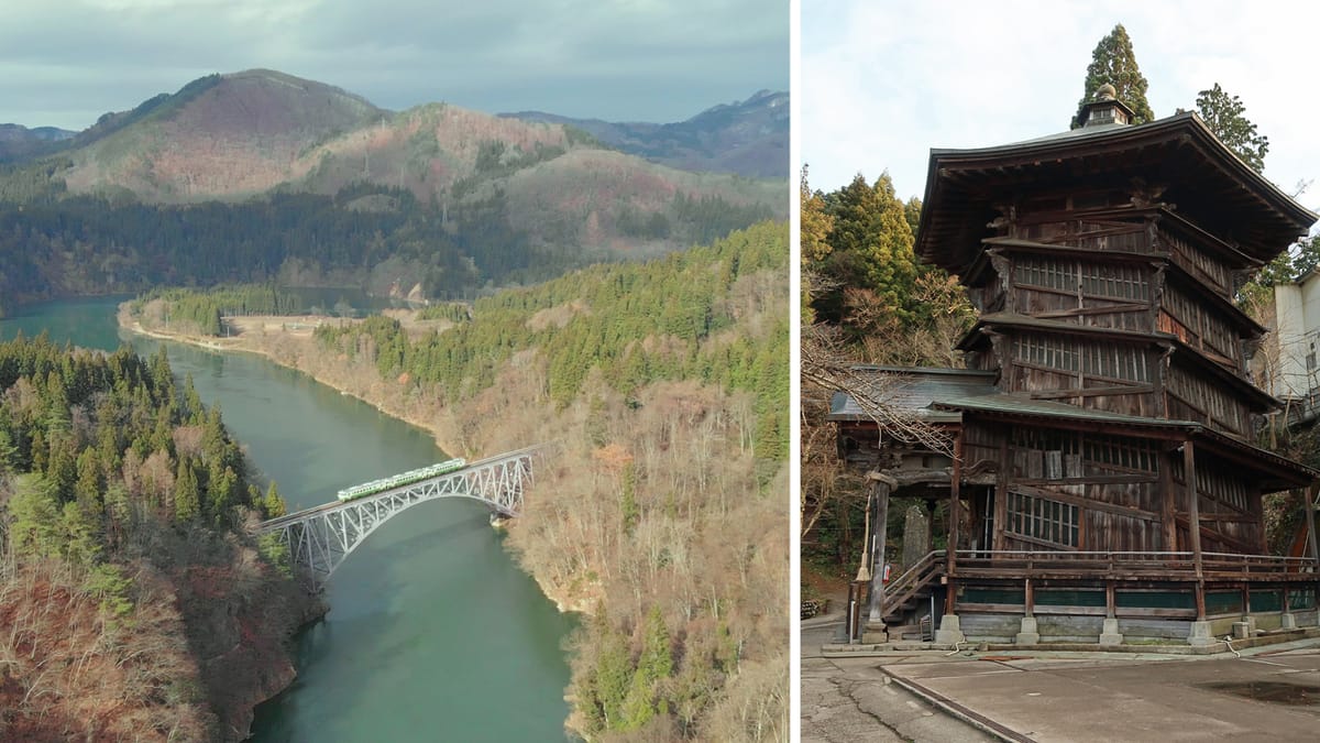 Die schönste Bahnstrecke Japans