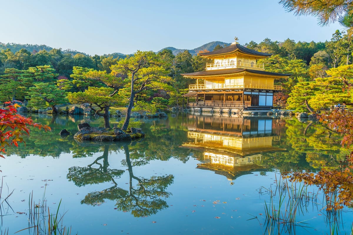 Eine Gelegenheit für Kyotos goldenen Tempel