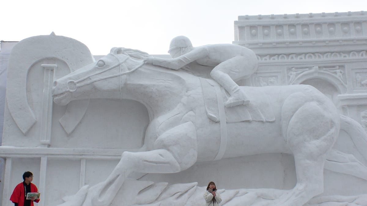 Ein Jahr ohne das Schneefestival von Sapporo