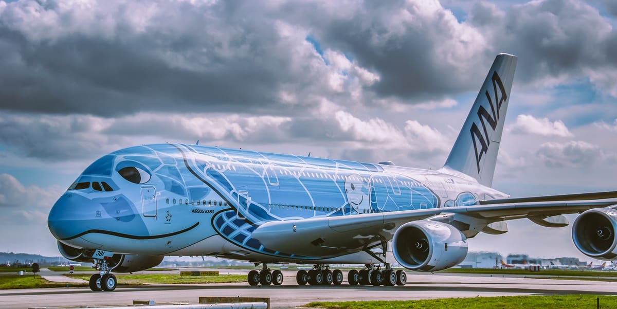 Spezialeinsätze für die A380 von ANA