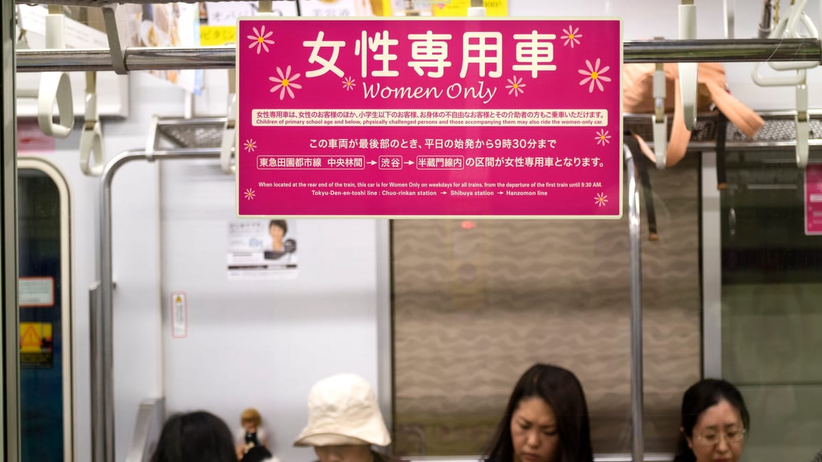 Japans «Women Only»-Wagen