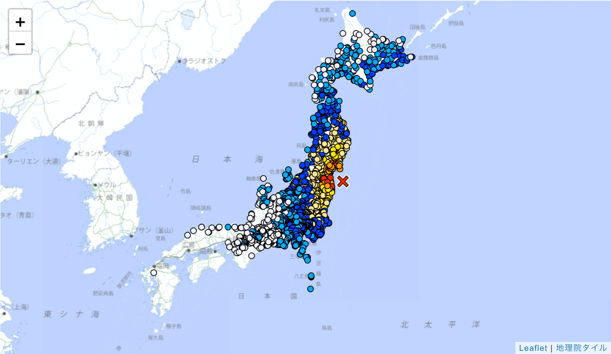 Starkes Erdbeben im Nordosten Japans