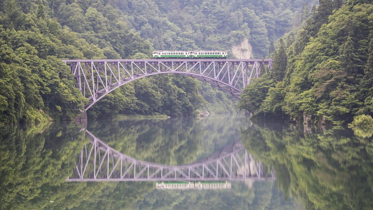 Die malerische Bahnstrecke