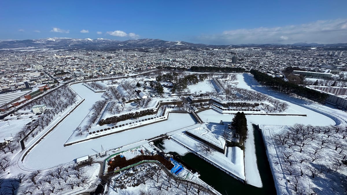 Die Ansichten von Hakodate