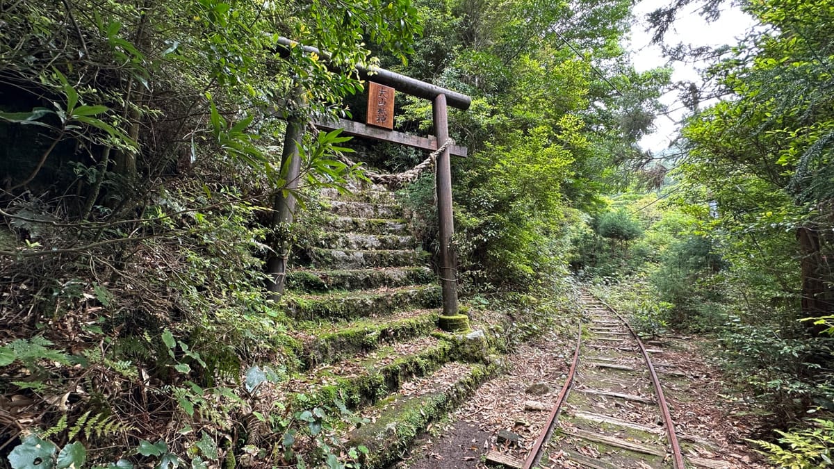 Das Geisterdorf in den Bergen von Yakushima