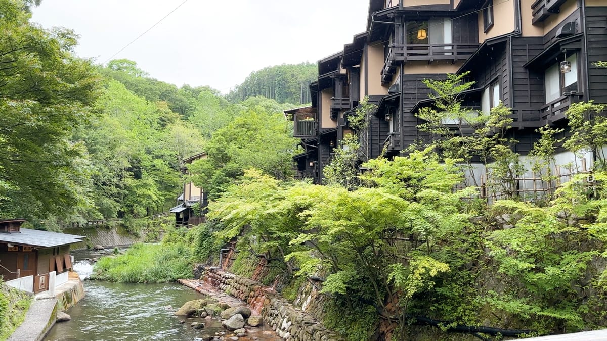 Eine Nacht in Kurokawa-Onsen