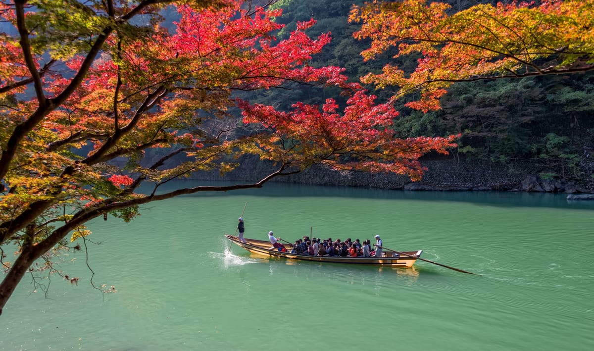 Bootsfahrten nach Arashiyama: Ein Neustart