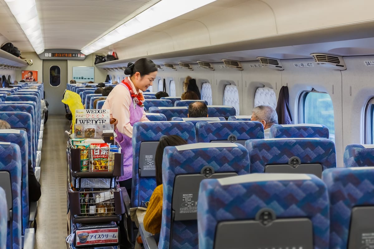 Das Ende der Minibar im Tokaido-Shinkansen