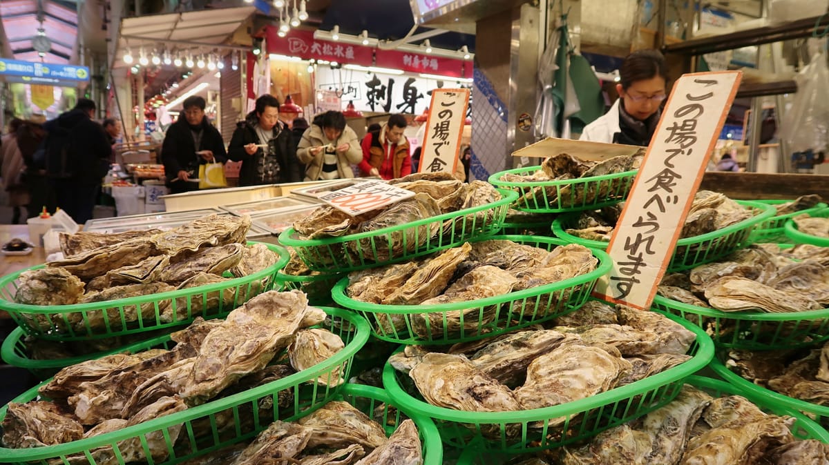 Ōmichō-Markt: Die Küche von Kanazawa