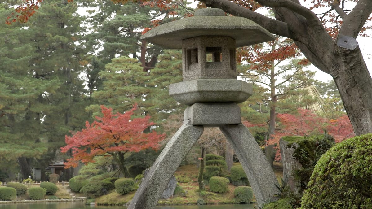 Herbstzauber in Kanazawa