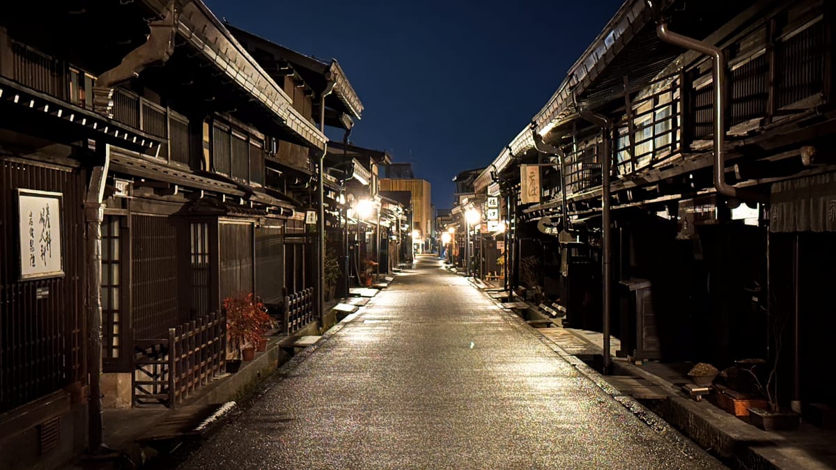 Takayama: Die historische Stadt in den Bergen