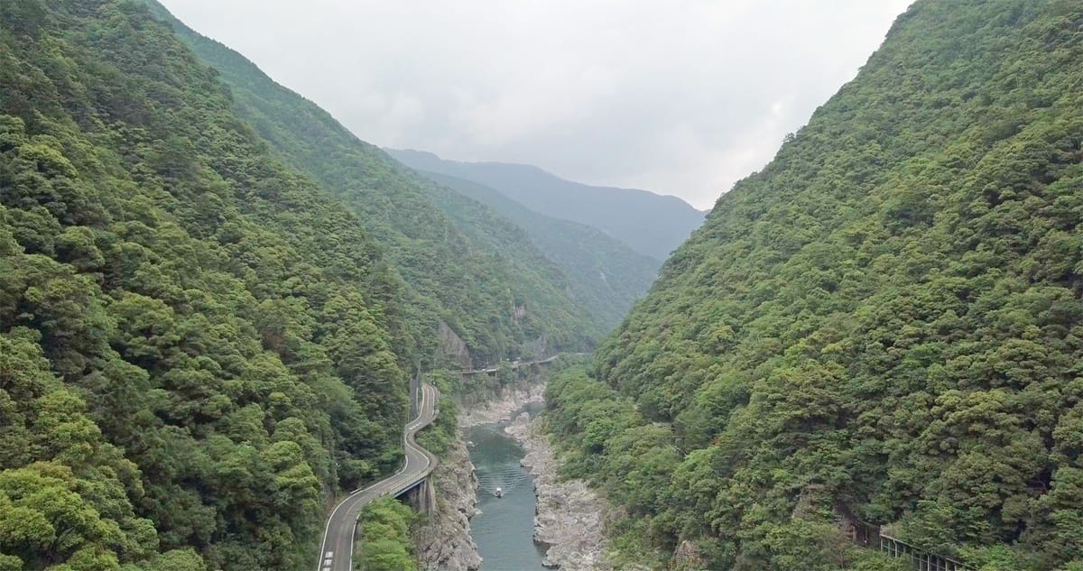 Das abgeschiedene Tal auf Shikoku