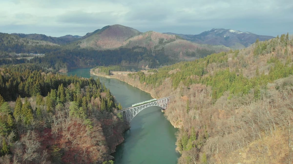 Die schönste Bahnstrecke Japans