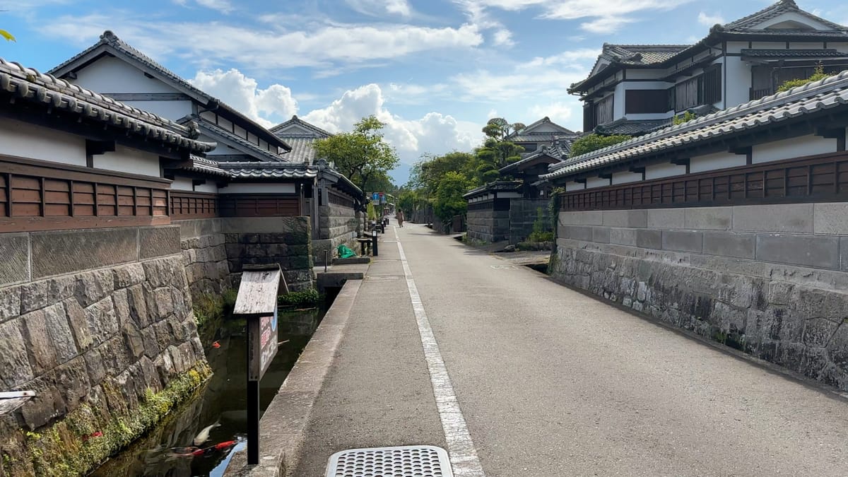 Eine japanische Burgstadt als Zeitkapsel