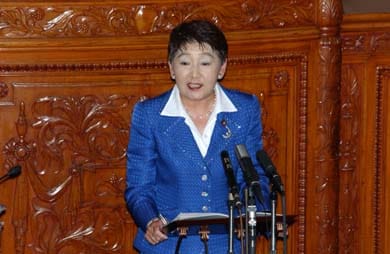 Fordert eine öffentliche Debatte der Todesstrafe: Die neue Justizministerin Keiko Chiba.