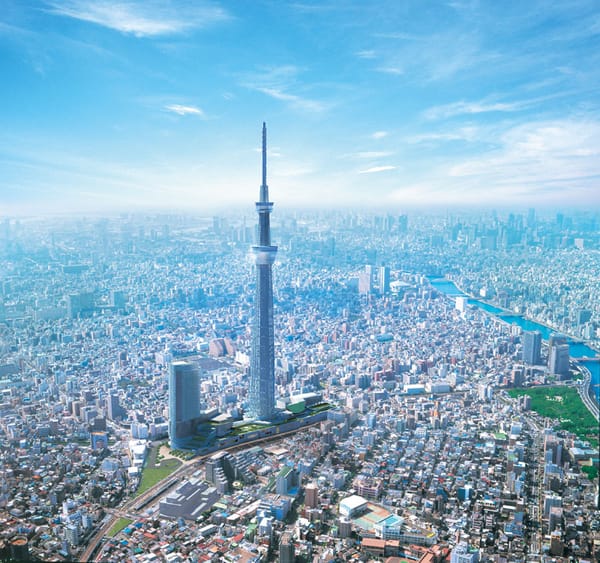 Auf in neue Sphären: So soll der «Sky Tree» bis 2012 aussehen.