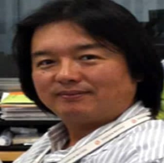 Der Kamermann Hiroyuki Muramoto.