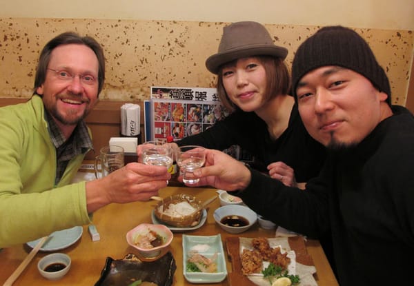 Das Wiedersehen mit den Kanemuras.