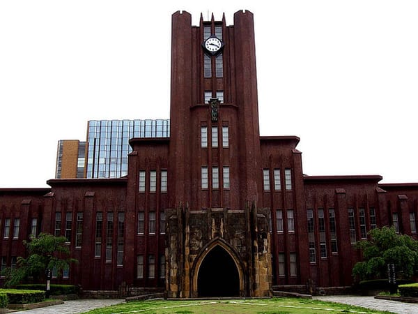 An der renommierten Universität Tokio.