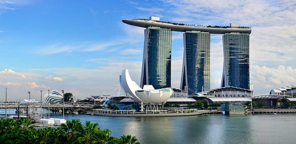 Erfindet sich ständig neu: Singapurs derzeit attraktivster Hotel- und Casinokomplex, das Marina Bay Sands.