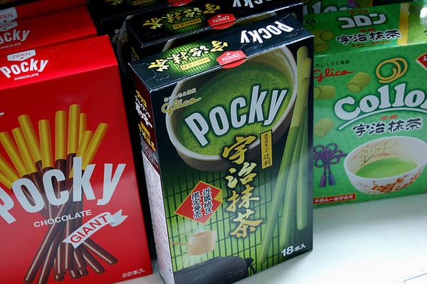 Pocky in allen Geschmacksvariationen.