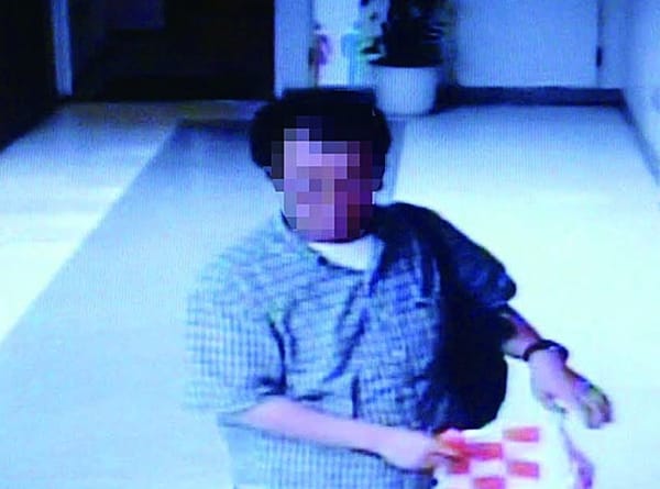 Ein Ladendieb in den nationalen Medien